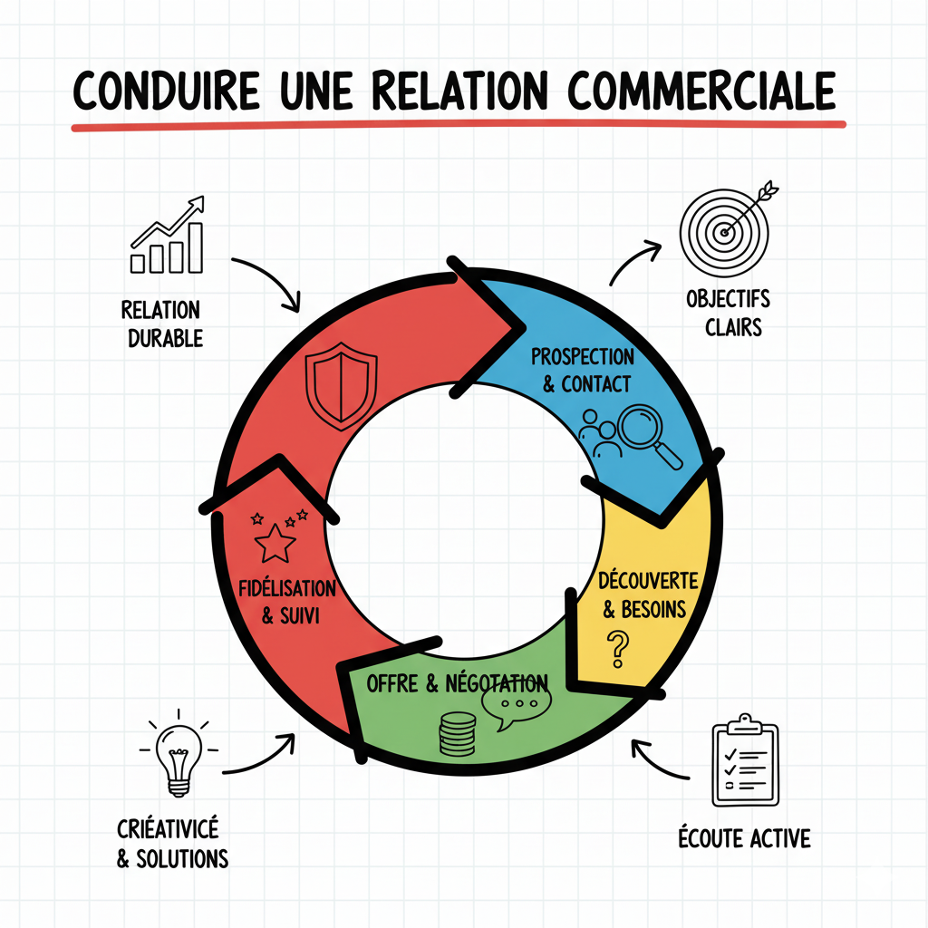CONDUIRE UNE RELATION COMMERCIALE